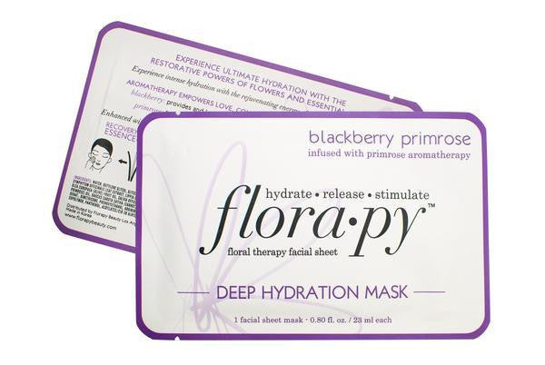 Flora•py Deep Hydration Facial Sheet Mask - Blackberry Primrose