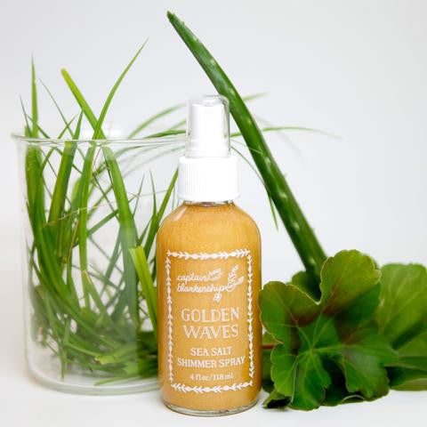 Golden Waves Sea Salt Shimmer Hair Spray