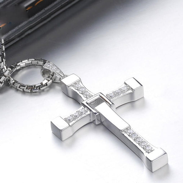 Unisex Cross Pendant Necklace Free + Shipping