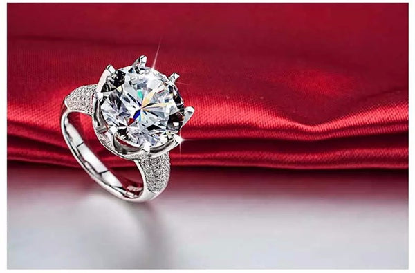 8 Carat Crown AAA CZ Diamond