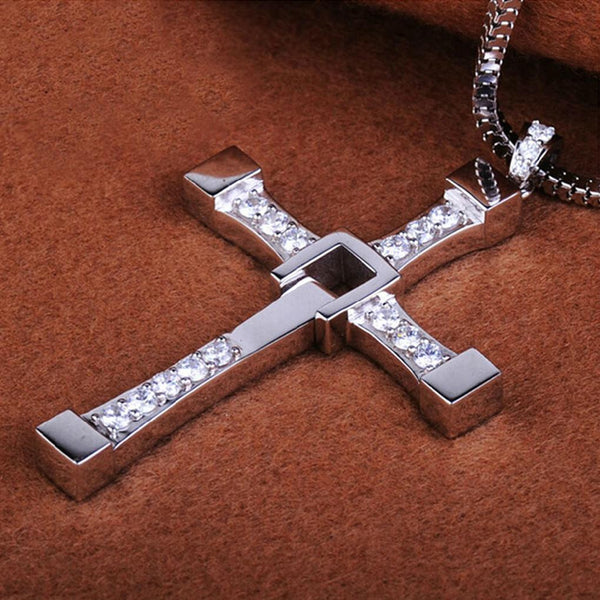 Unisex Cross Pendant Necklace Free + Shipping