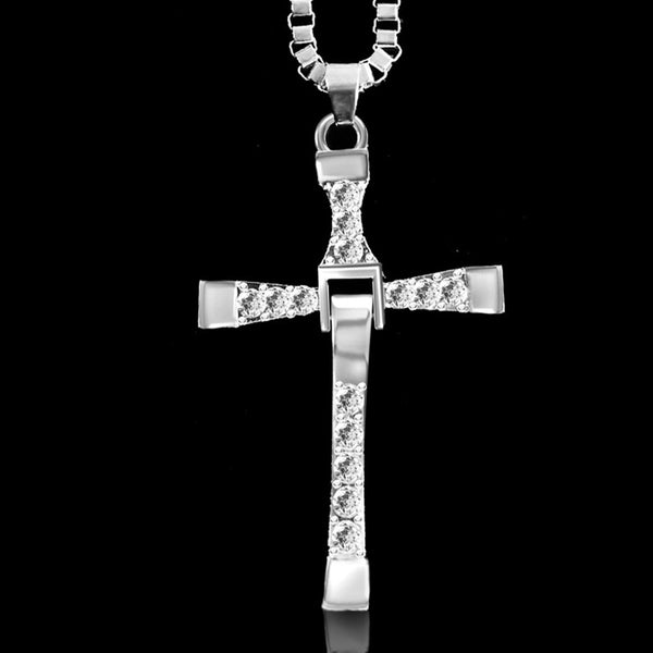Unisex Cross Pendant Necklace Free + Shipping