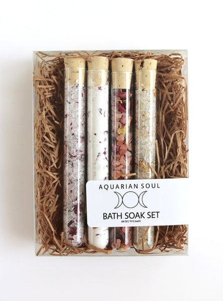 Bath Soak Set of 4