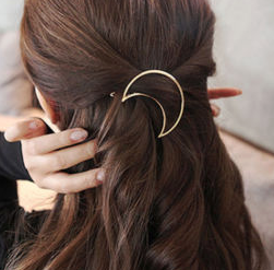 Boho Moon Hair Clip