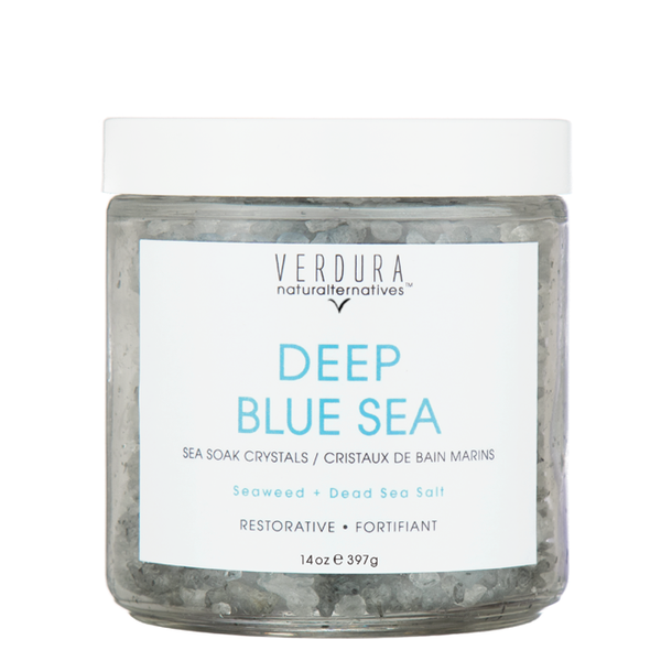 Verdura Deep Blue Sea Soak Crystals